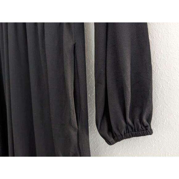 NWT Anthropologie Hutch Wide Leg V-Neck Black Jumpsuit Size Medium Retail $170 - Picture 8 of 8